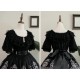 Miss Point Point Garden Short Sleeve Blouse with Extension Sleeves(Reservation/2 Colours/Full Payment Without Shipping)